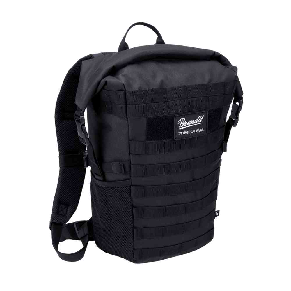 Brandit - Cooper Rolltop Rucksack - Schwarz